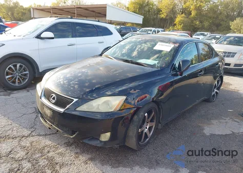 2008 Lexus Is 250 z USA, uszkodzony, nr VIN JTHBK262582074861